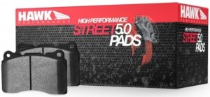 Chevrolet Corvette C8 Brake Pads - Rear - Hawk Performance - HPS 5.0 - `19-`27